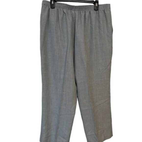 ❤️* ALFRED DUNNER TRADITIONAL FIT COMFORT WAIST EASY WEAR PANTS  16 PETITE - Picture 3 of 5